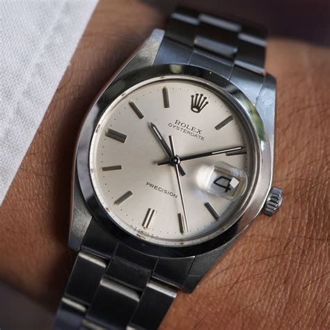 rolex 6694 gold dial|Rolex oysterdate precision 6694.